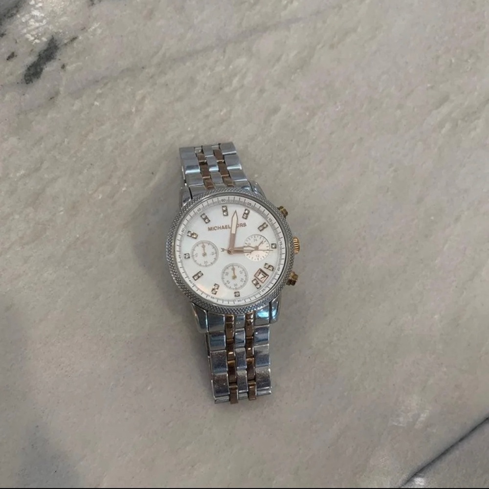 Michael Kors Ritz Two-Tone Watch